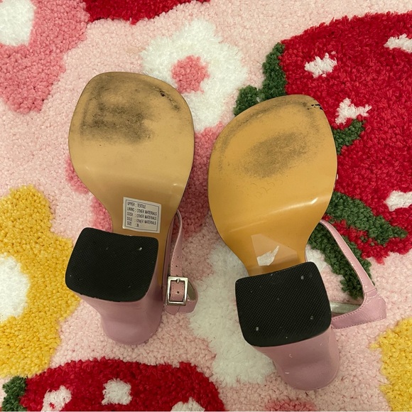 Vintage Deadstock Aldo Gingham Block Heels - Picture 7 of 7